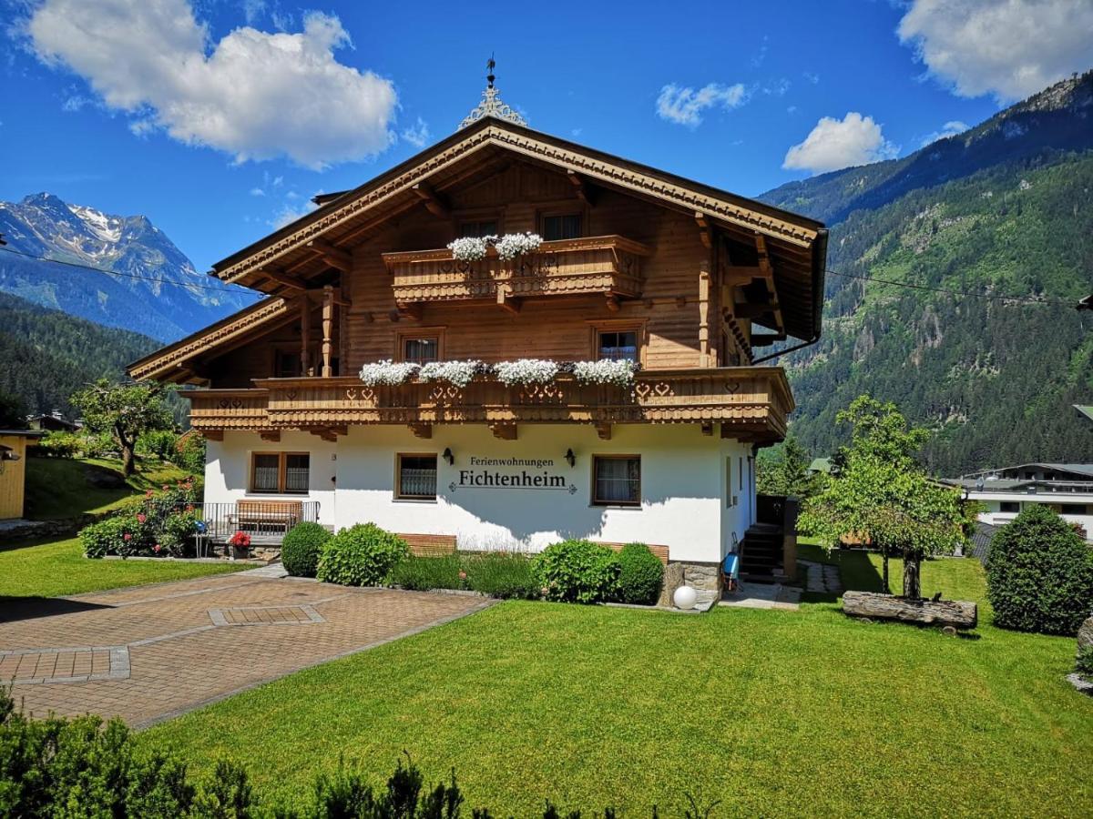 Ferienwohnungen Fichtenheim Mayrhofen Zewnętrze zdjęcie